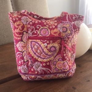 Vera Bradley medium Paisley floral tote